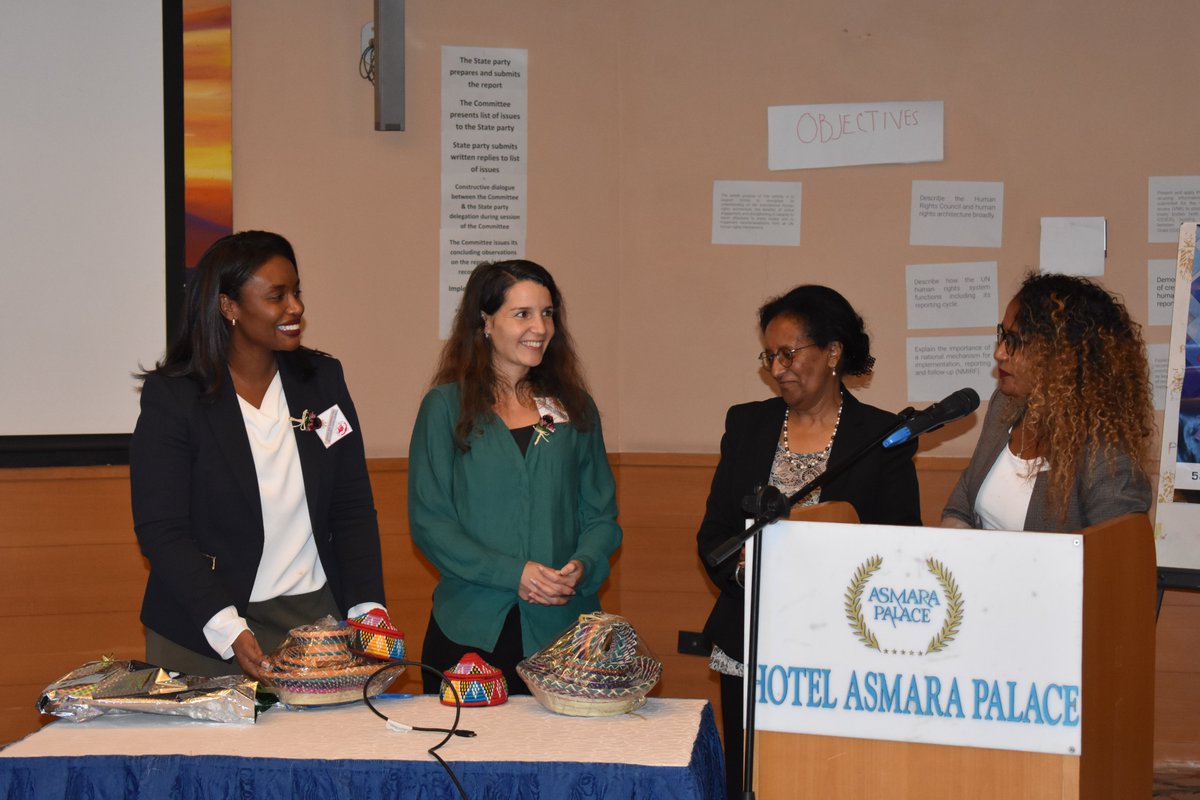 UNinEritrea's tweet photo. @UNinEritrea wrapped up a successful 3-day human rights workshop led by Government of #Eritrea, facilitated by @UNHumanRights on treaty body reporting, human rights and sustainable development. Frank, open exchanges led to new insights. Look forward to future collaboration. https://t.co/syW4JCHLfj