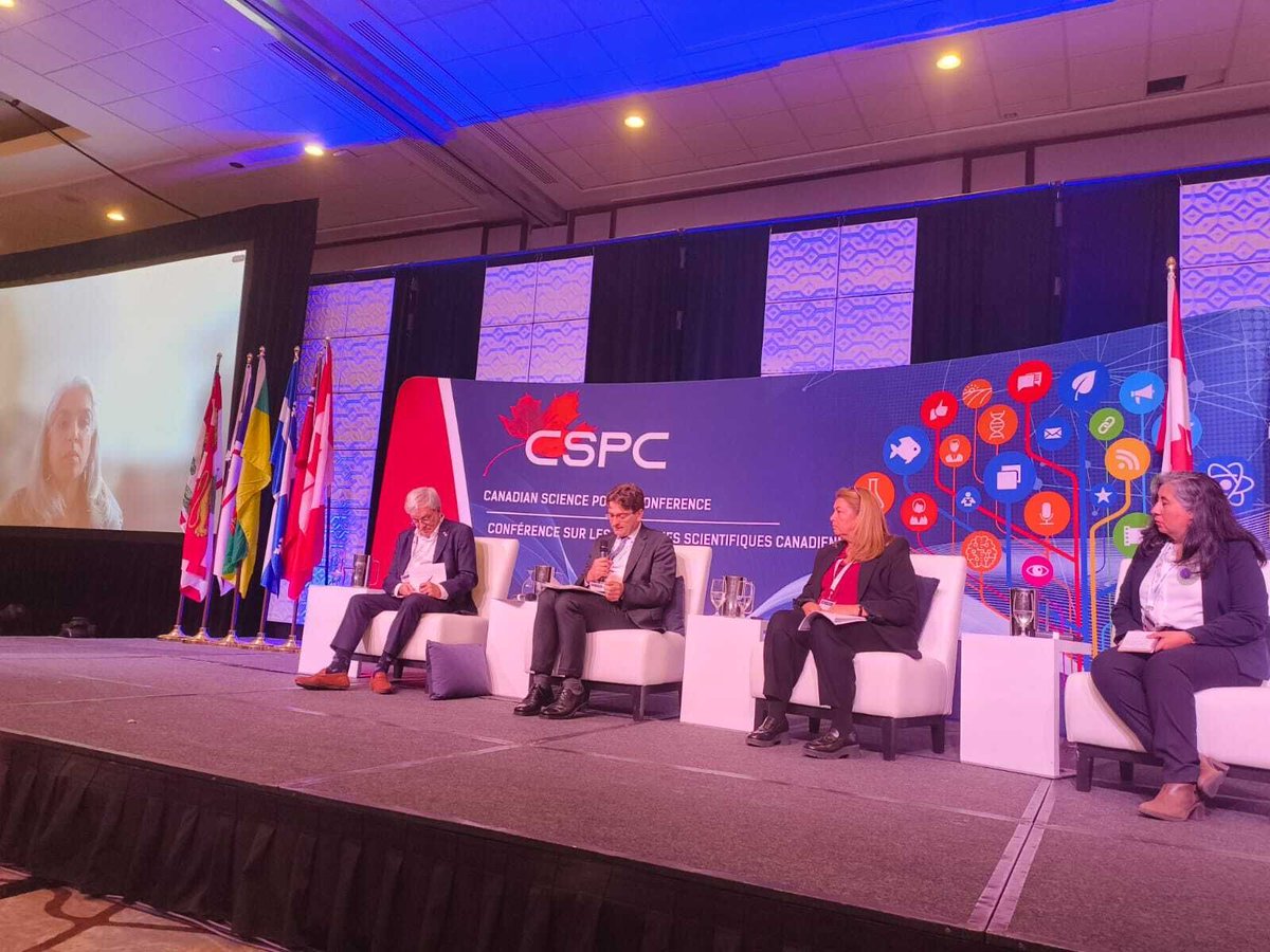 INGSciAdvice's tweet photo. #CPSC2025: Marie-Christine Therrien - There is a real need to look at #scienceadvice in municipal levels - Crisis management, intro of AI, climate change - all areas that require evidence to shape policy - but do cities have the capacity to optimise this.
Cities live at a very pragmatic level. Cities are looking for evidence or methodologies that help them help their citizens. There's also increasing demand for knowledge translation for cities - how they can use it immediately, how can it be used to increase their economic capacity?
