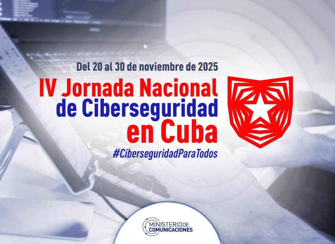 CajideSalas's tweet photo. Desde hoy 20 hasta el 30 de noviembre, se estará desarrollando esta jornada con el objetivo de responder a las políticas de avance tecnológico en nuestro país. 

@Radio_Mambi https://t.co/YGQg7rw3fl