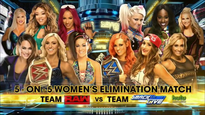 wrestle_hist's tweet photo. 11/20/2016  

Team RAW defeated Team SmackDown in a 10-Women Tag Team Elimination Match at Survivor Series from the Air Canada Center in Toronto, Canada.  

#WWE #SurvivorSeries #TeamRAW #CharlotteFlair #Bayley #NiaJax #SashaBanks #AliciaFox #DanaBrooke #TeamSmackDown #BeckyLynch https://t.co/3QaAdlCcrA
