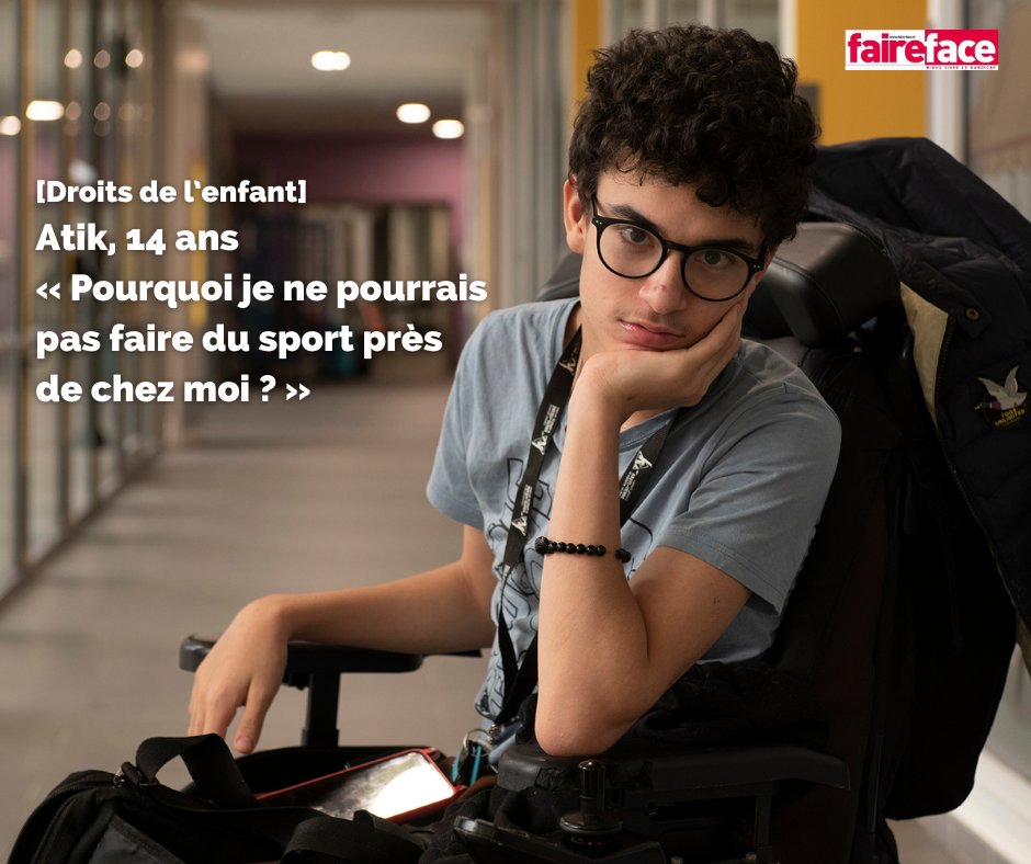 Journée internationale des #DroitsDeLEnfant
Le droit aux loisirs, et particulièrement aux activités  sportives, c’est ce qui compte le plus pour Atik Yacia. Mais l’ado de 14 ans, se heurte souvent à des refus... s'il n'est pas accompagné. Témoignage.
➡️urlr.me/J7svWV