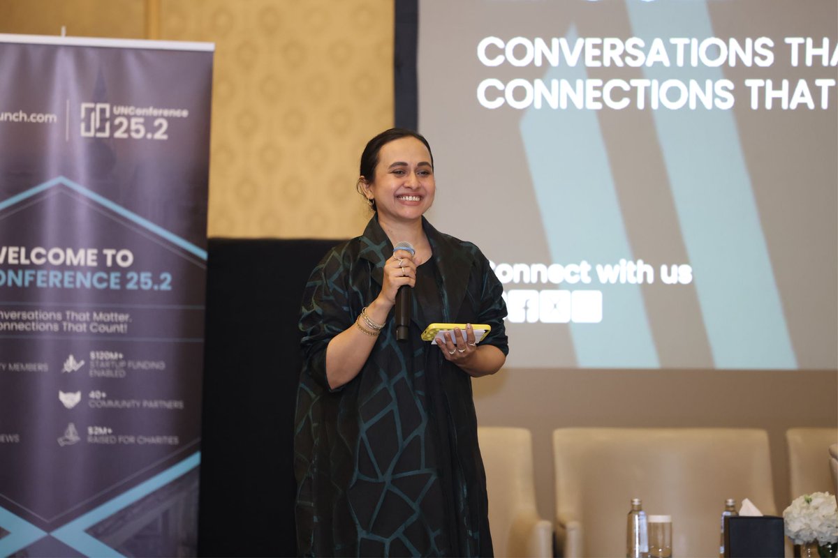 paklaunchdotcom's tweet image. Thank you to our speakers for opening UNConference25.2 Day 2 with inspiring welcome remarks, setting the tone for a powerful day of collaboration, ideas, and meaningful conversations.

#Conference2025 #KnowledgeSharing #ThoughtLeadership #EventHighlights #GlobalImpact