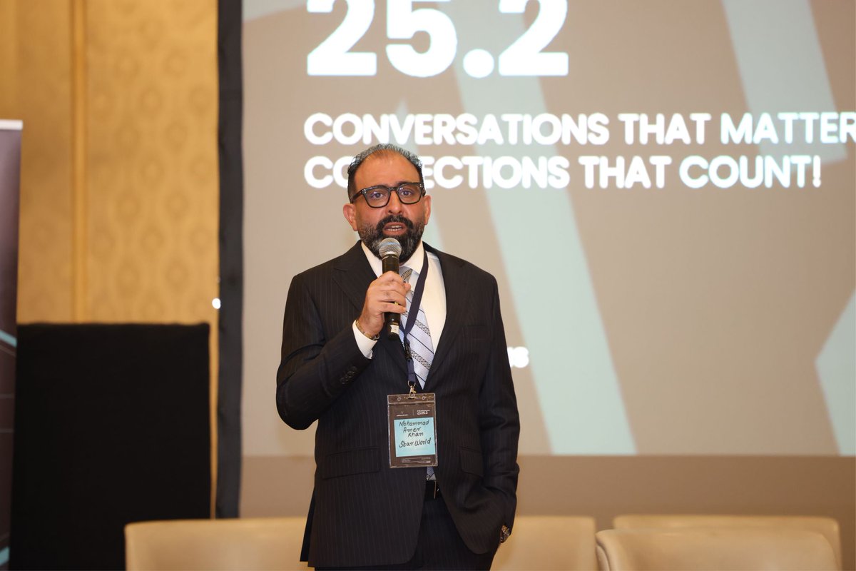 paklaunchdotcom's tweet image. Thank you to our speakers for opening UNConference25.2 Day 2 with inspiring welcome remarks, setting the tone for a powerful day of collaboration, ideas, and meaningful conversations.

#Conference2025 #KnowledgeSharing #ThoughtLeadership #EventHighlights #GlobalImpact