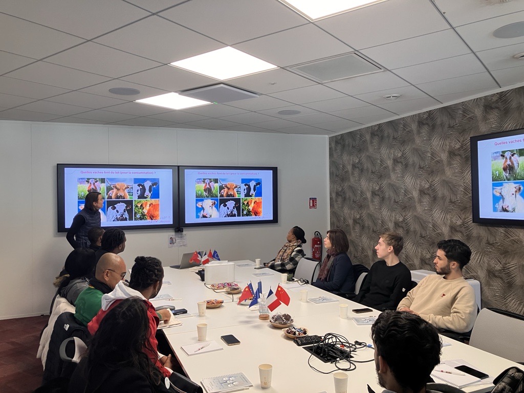 Proud to take part in #FrancesIndustryWeek by welcoming middle-school students to our headquarters in Antony! 🏫 
They learned about #Adisseo, our products, &amp; sustainability efforts. 
A big thank you to the team for sharing your passion! 🙏 #BeAdisseo