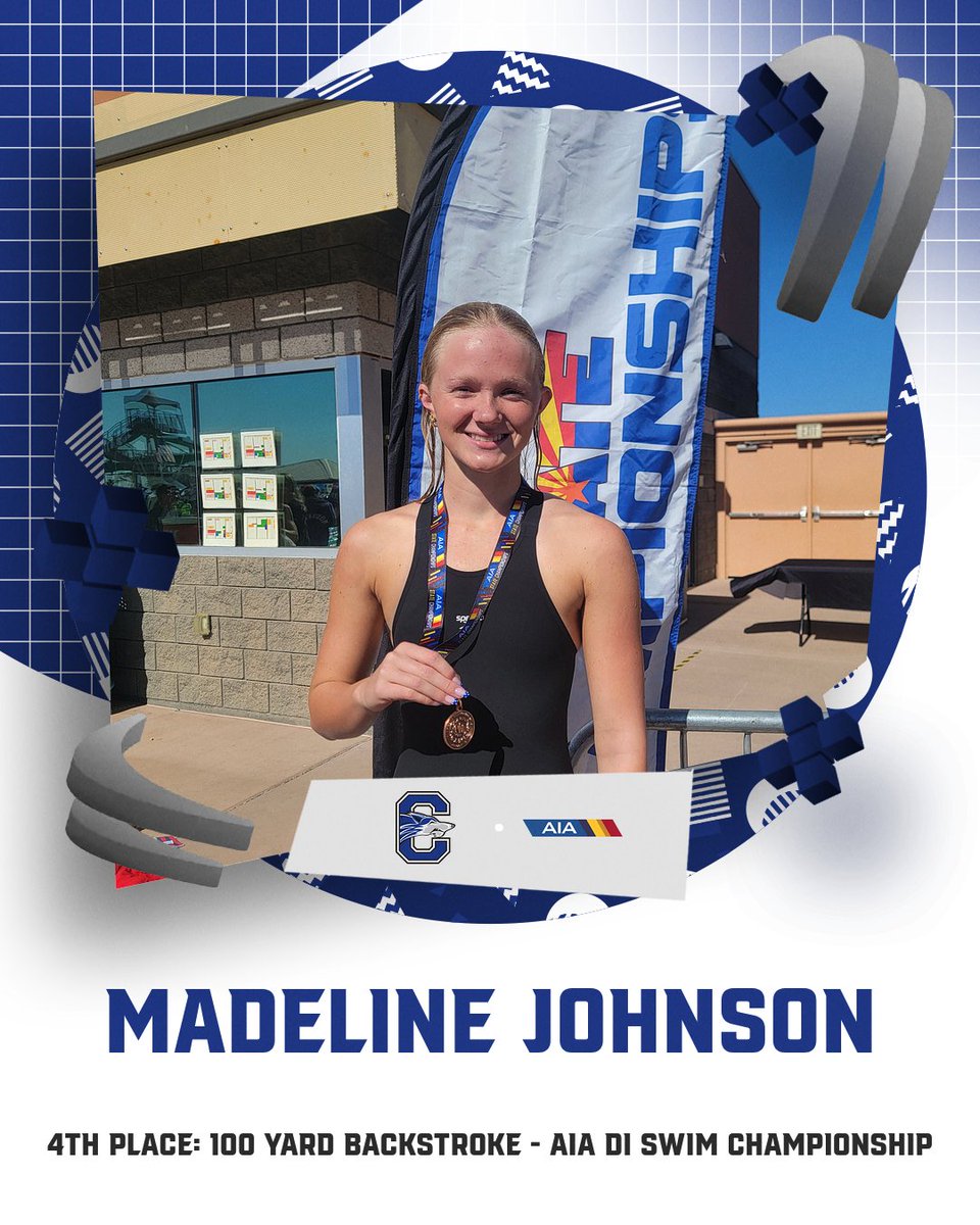 SOC_CHSWOLVES's tweet image. Congratulations to Madeline Johnson on making the podium and securing 4th Place in the 100 Yard Backstroke at the AIA DI Swim Championships! 

Great job to all of our Swimmers and Divers on a great 2025 Season!

#GoWolves /// #SOC