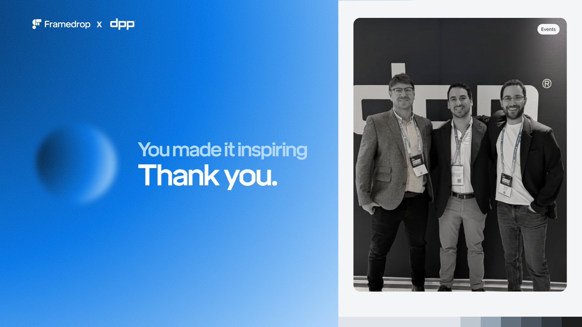 framedrop_ai's tweet image. Two days of honest conversations at DPP Leaders’ Briefing 2025.

The key question: “Where are the AI savings? Does it make production better, cheaper, smarter, or faster?”

Real challenges. Clear direction. See you next year, DPP! 🚀

#DPP #AIFuture #MediaTech #Framedrop