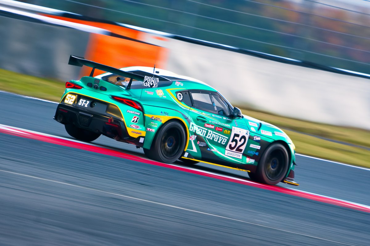 sunuo_ms's tweet image. スーパー耐久最終戦で撮ってきた
52_埼玉 GB GR Supra GT4 Evo2
#S耐