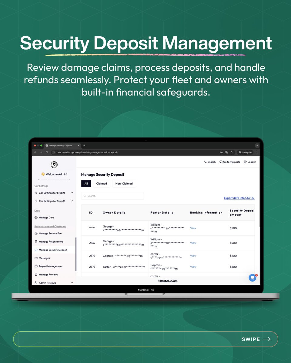 radicalstartnow's tweet image. Owning a fleet is easy. Managing it efficiently and boosting revenue? That’s the real challenge.

RadicalStart’s Car Rental Script helps you run your business like a pro.

Start today 👉 rentallscript.com/airbnb-clone-f…

#CarRentalApp #VehicleRentalScript #RadicalStart