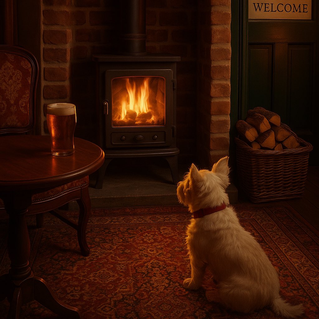 Warm fire and a heartfelt welcome await you — and your furry friends — on these cold nights at The Ship Inn, Hodgson Street. Doors open at 5pm.”
