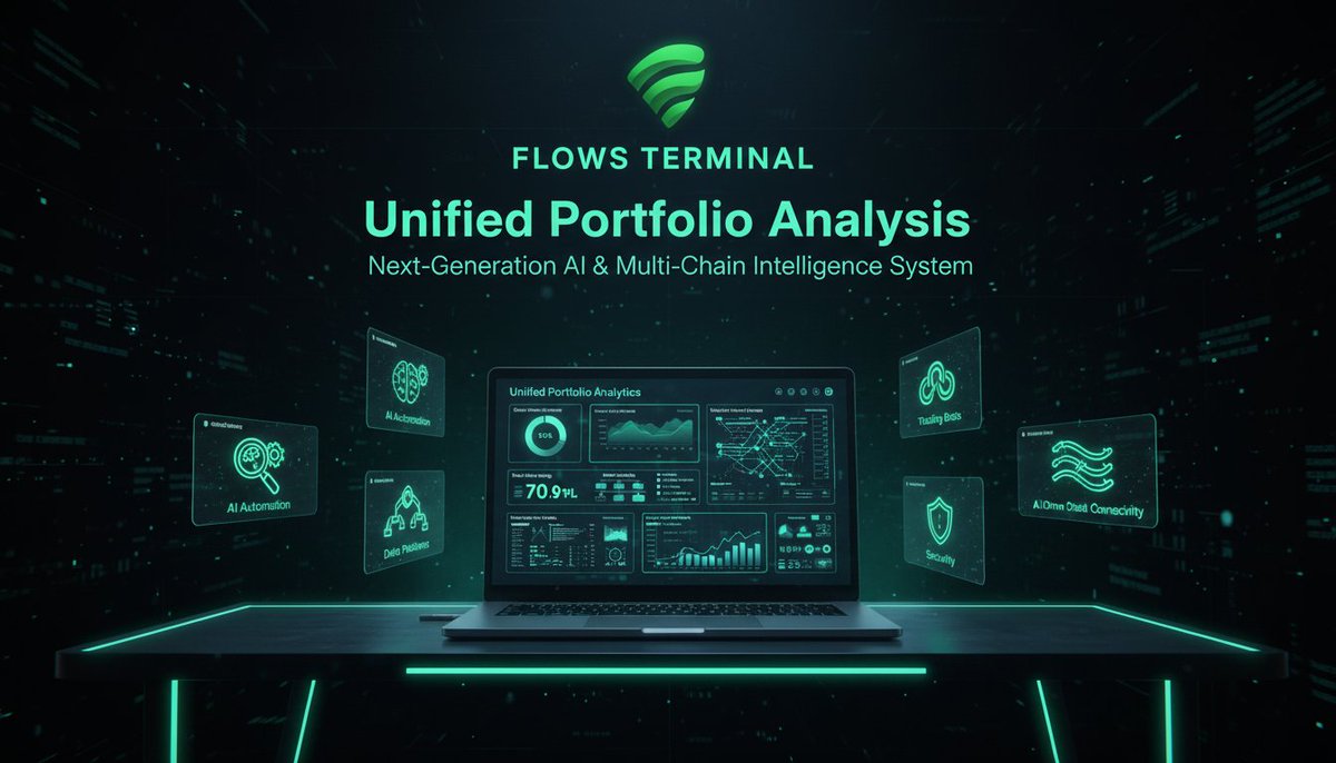 FlowsTerminal's tweet image. Clarity amidst the chaos.

Trading across multiple wallets and chains often leads to blind spots. Our Unified Portfolio Analysis brings your entire digital asset history into focus. Track your PnL, analyze your win rates, and optimize your strategy from a single command center.…