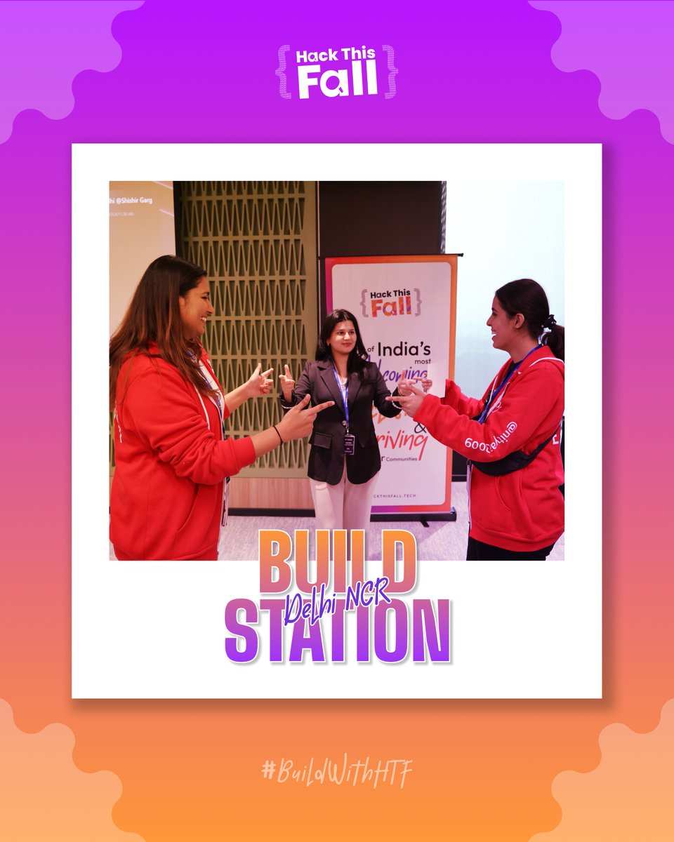hackthisfall's tweet image. Women builders uplifting each other, learning together, and owning their space — this is what Hack This Fall is all about!💫

Here’s to collaboration, building, and a community where women in tech continue to rise! 💪

#HackThisFall #5yo #BuildWithHTF #WomenInTech