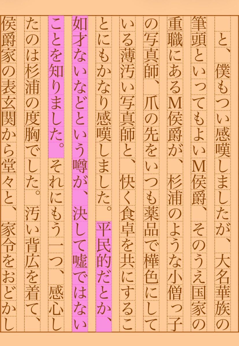 M侯爵と写真師』菊池寛 #朝活書写 No.2233 #朝活書写_2233 2025.11.21