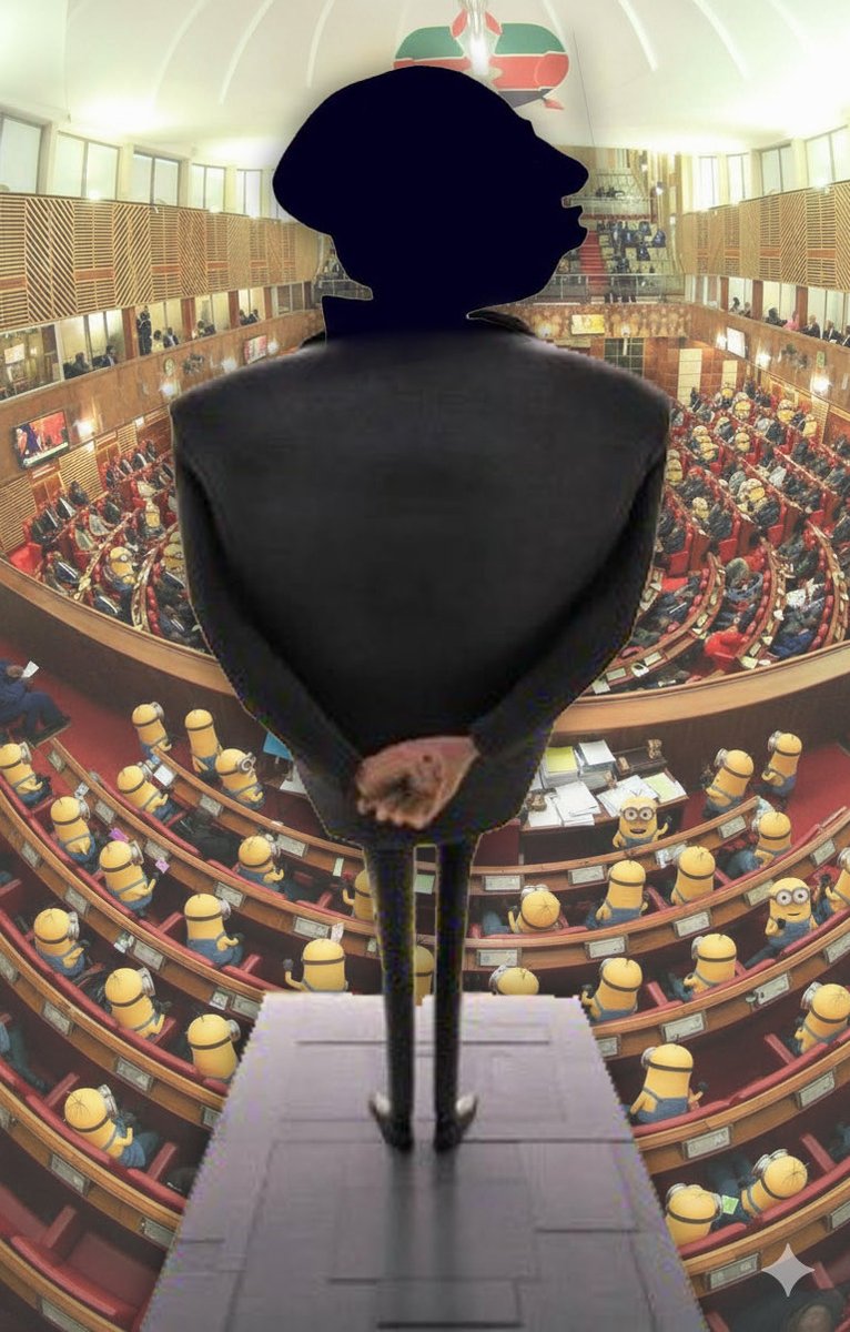 Wanjiru2027's tweet image. Mstahiki meya in parliament delivering state of the nation 2025.
But all we see ni minions .
#RutoMustGo