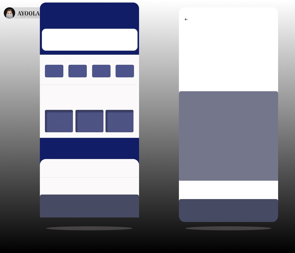 solexayo111's tweet image. I picked the screen the tutor used as an example from teaching and I’m about to recreate some delightful screens watch out 🔥.
#UIDesign #UIUXDesign #UI