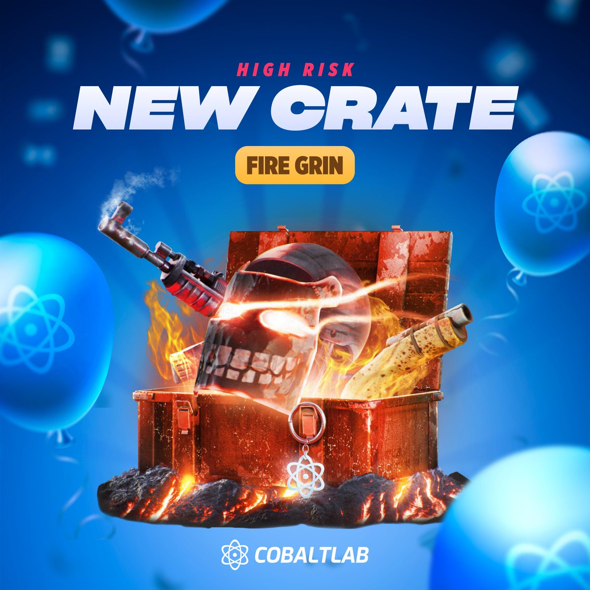 Cobaltlabrust's tweet image. The Fire Grin case just dropped  

Get ready for the Big Grin👇

cblt.to/firegrin