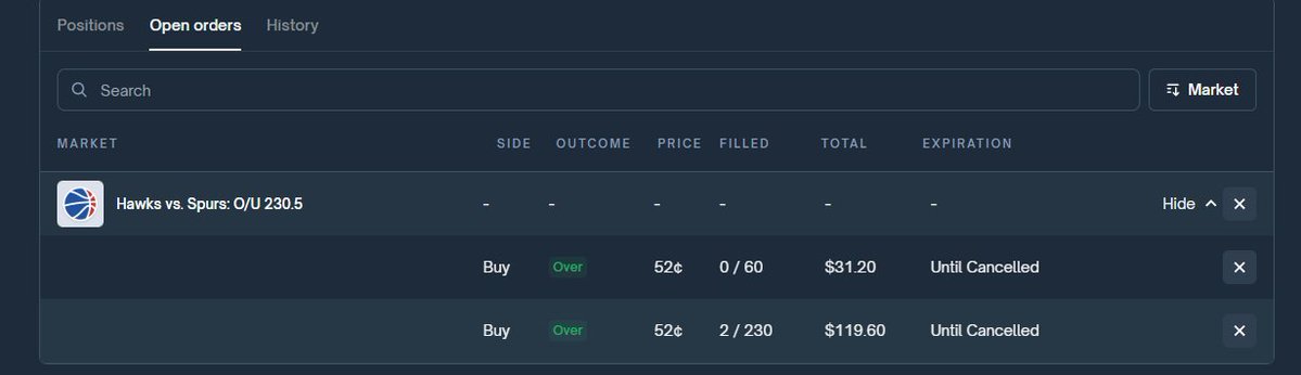RicardoBitget's tweet image. #阿黄的Poly日记 Day11：立志做中文区最好的 Polymarket NBA KOL！  

昨天推荐的五场只中了两场，加上图里有但没推的两场独赢也仅仅是 7 中 4，说实话我对这个成绩是不满意的。难道真的是只要我字一打多就胜率低？

今天佛系下了几单，简单说下逻辑。不构成投资意见，请勿盲目跟单，DYOR。…