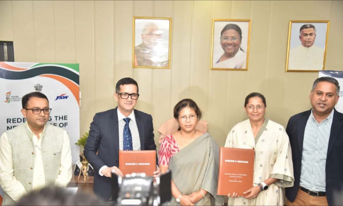 GorlosaNandita's tweet image. A historic moment for Assam in Sports Sector..
Under the Guidance of Honble Chief Minister Himanta Biswa Sarma an MoU was signed between Sports and Youth Welfare Department ,GoA and Inspire Institute of Sports represented by Manisha Malhotra President Inspire Institute of Sports…