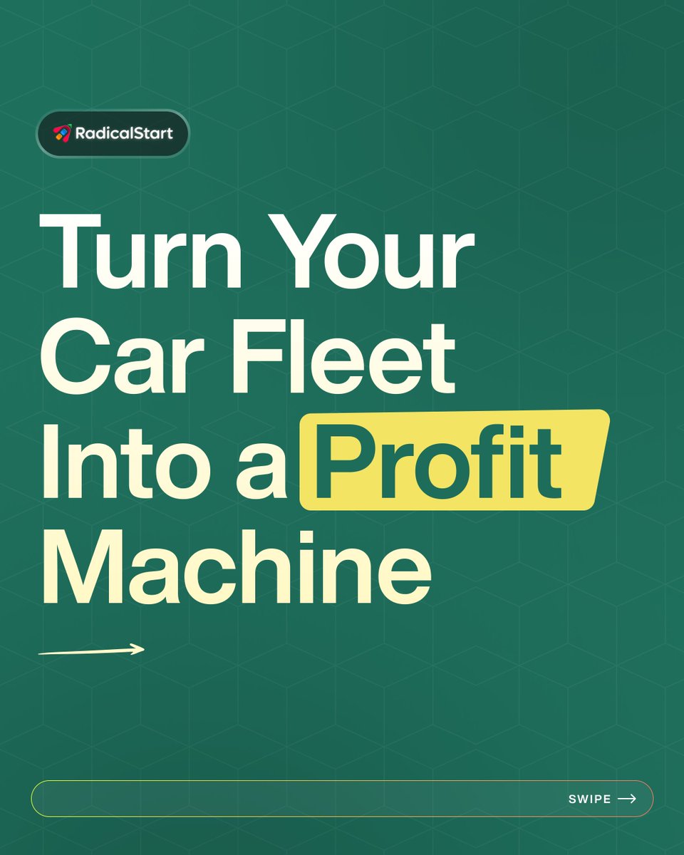 radicalstartnow's tweet image. Owning a fleet is easy. Managing it efficiently and boosting revenue? That’s the real challenge.

RadicalStart’s Car Rental Script helps you run your business like a pro.

Start today 👉 rentallscript.com/airbnb-clone-f…

#CarRentalApp #VehicleRentalScript #RadicalStart