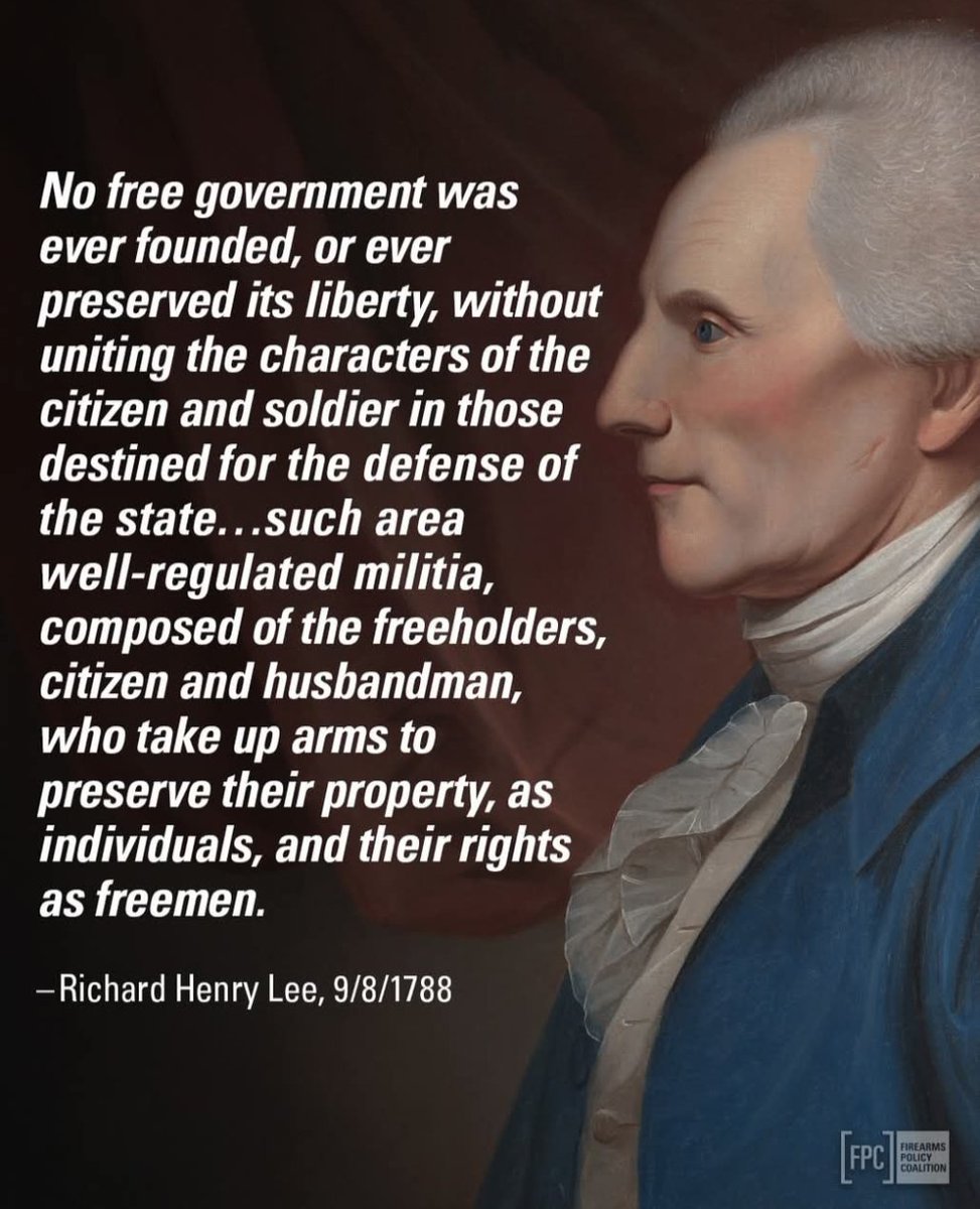 CountryBoy_62's tweet image. That &quot;well regulated&quot; militia is you, the people of the States. It always has been, and always will be. Follow and RP if you agree. 
#history #Pro2A
