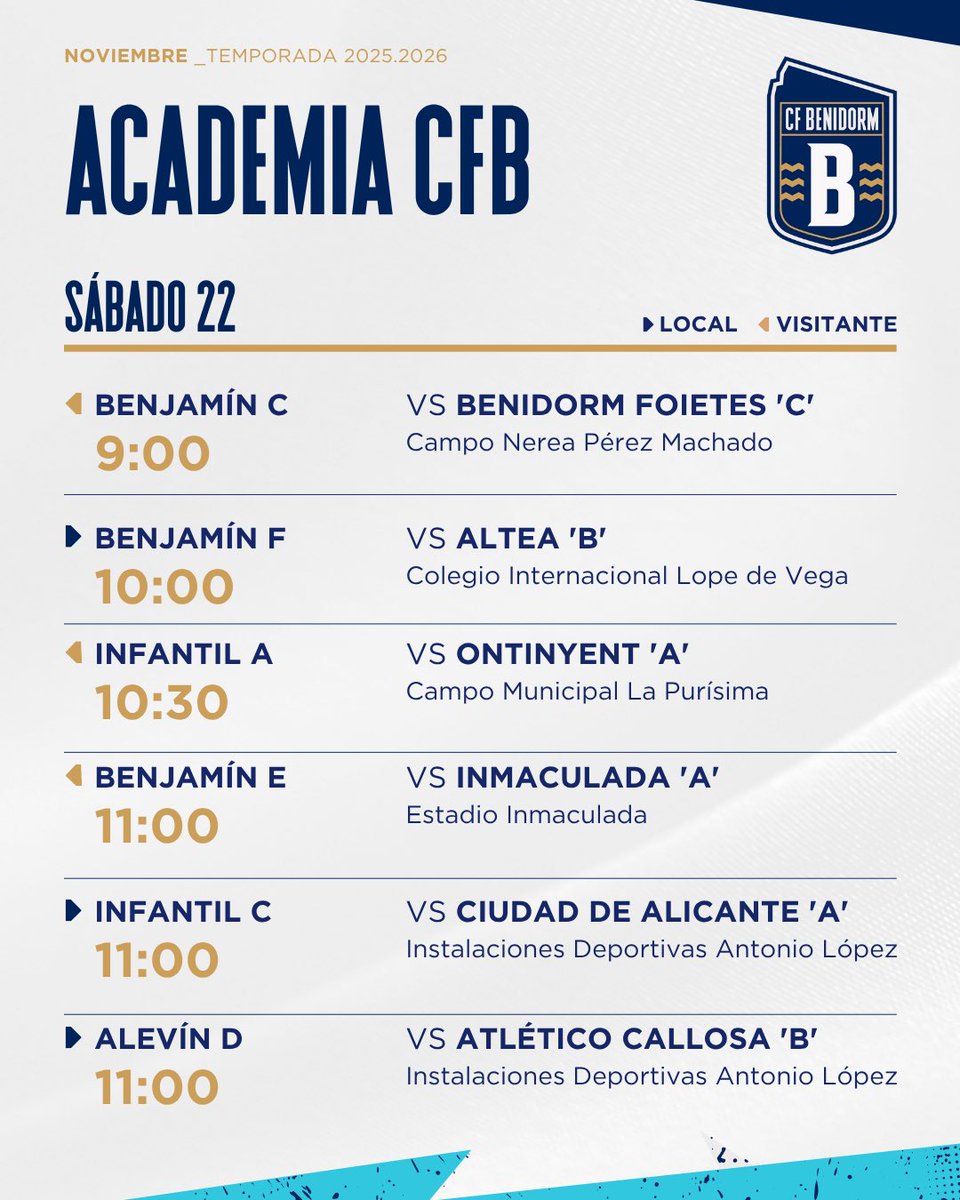 CF Benidorm Academia tweet media