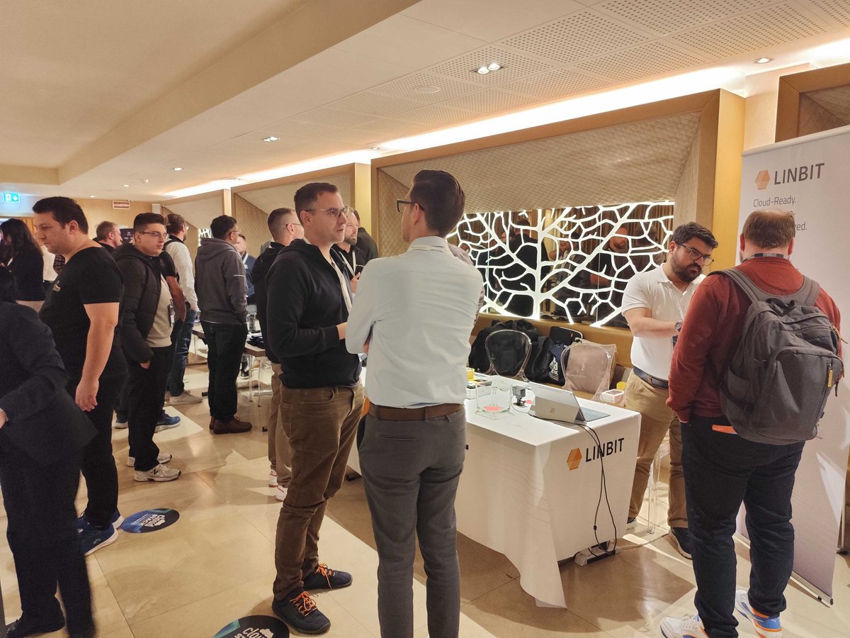 CloudStack's tweet image. The exhibitor area is buzzing here at #CloudStackCollab! 

Attendees are meeting integrators and service providers, exploring live demos &amp;amp; sharing insights about Apache #CloudStack.