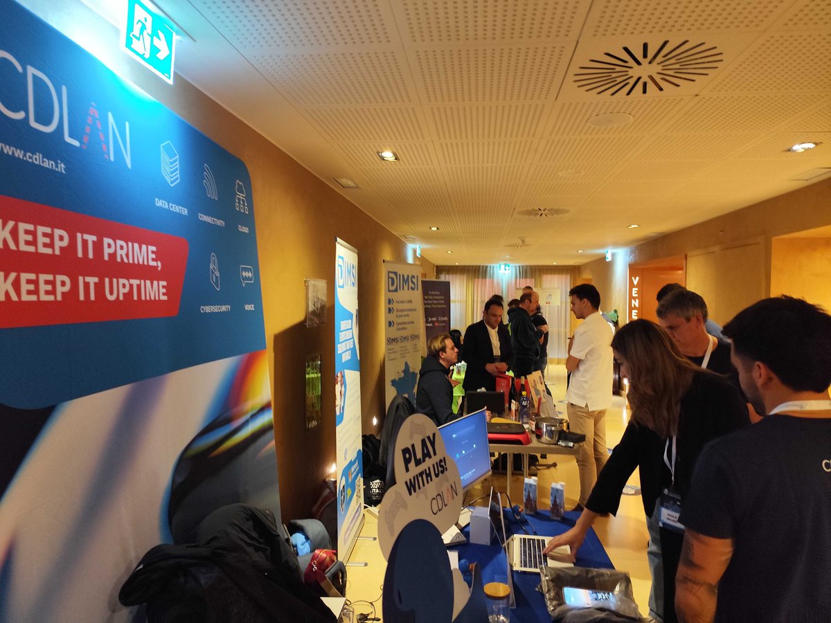 CloudStack's tweet image. The exhibitor area is buzzing here at #CloudStackCollab! 

Attendees are meeting integrators and service providers, exploring live demos &amp;amp; sharing insights about Apache #CloudStack.