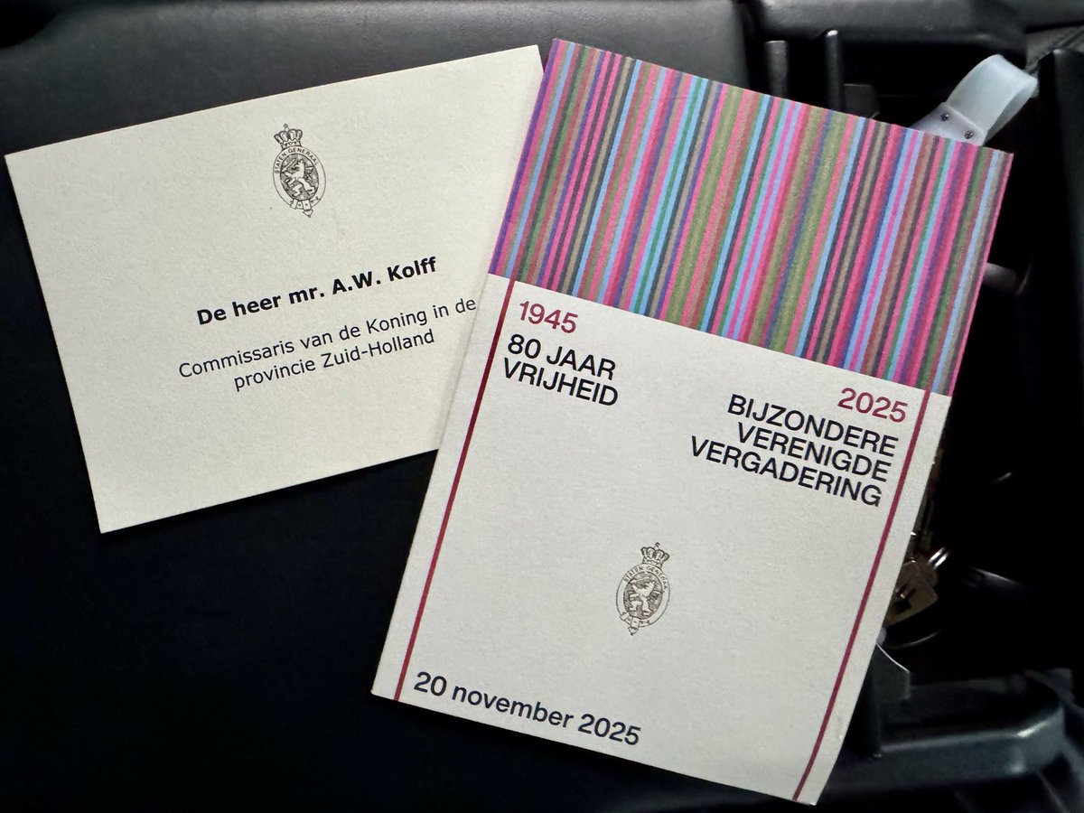 Vanmorgen vond een bijzondere verenigde vergadering plaats van ons parlement aangezien het 80 jaar geleden is dat onze parlementaire democratie werd hersteld na de vijf jaren van Tweede Wereldoorlog zonder parlement. Onze Koning en Kroonprinses woonden de vergadering, die