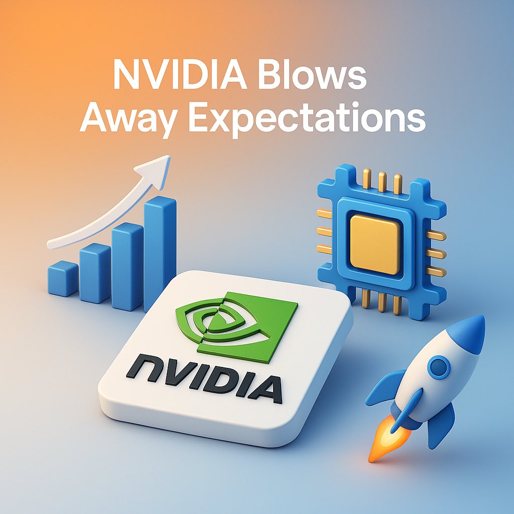 oscarsuiza's tweet photo. Nvidia NVIDIA Corporation blew away expectations with a record $57B revenue and off-the-charts AI chip demand. This stellar report crushes AI bubble fears, proving the boom is real and here to stay. 🚀 #Nvidia #AI #TechStocks #NoBubble https://t.co/RP21nnmxmd