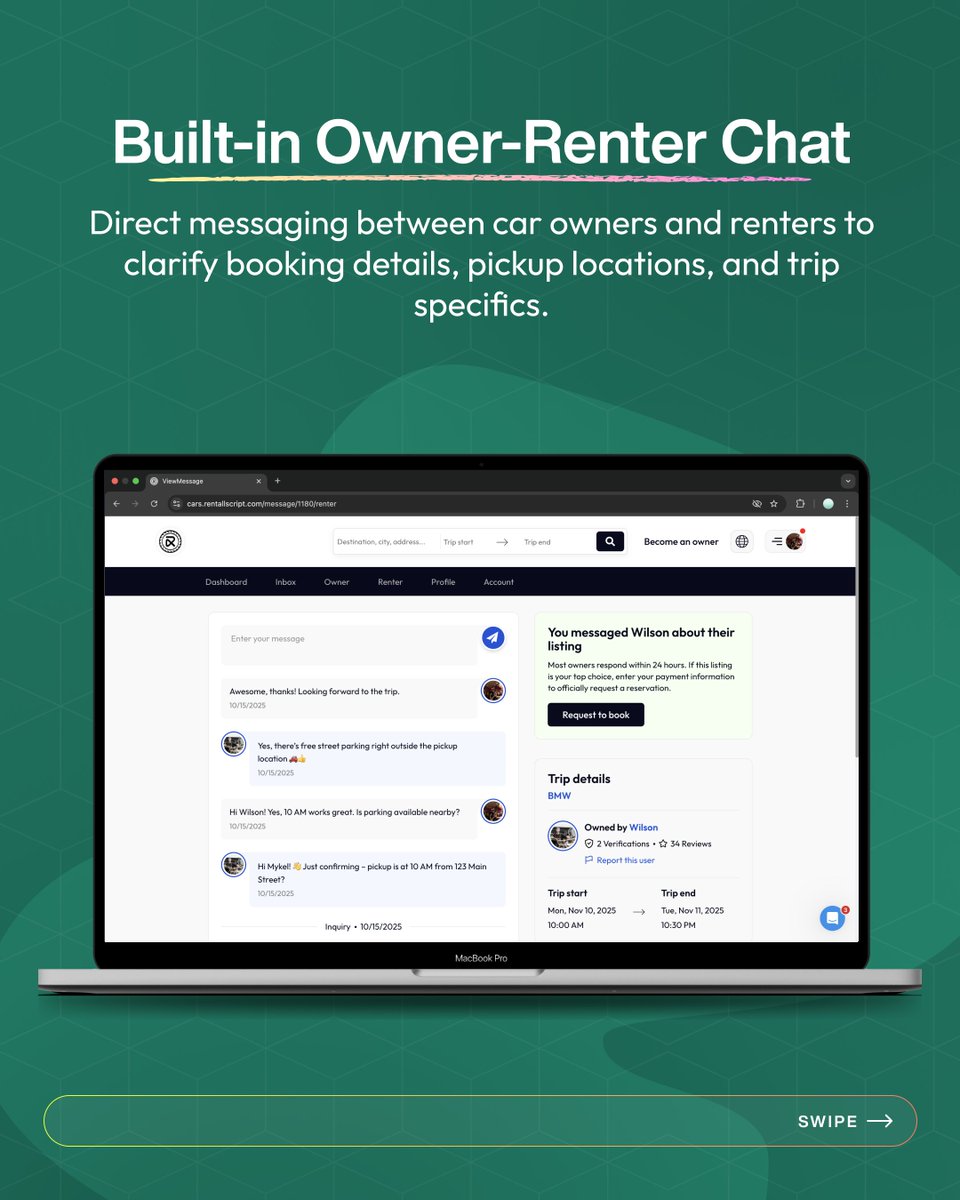 radicalstartnow's tweet image. Owning a fleet is easy. Managing it efficiently and boosting revenue? That’s the real challenge.

RadicalStart’s Car Rental Script helps you run your business like a pro.

Start today 👉 rentallscript.com/airbnb-clone-f…

#CarRentalApp #VehicleRentalScript #RadicalStart
