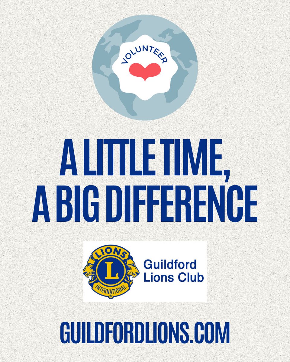 If you’ve ever thought about getting more involved in your community, now is a great time to join Guildford Lions!
We’re a friendly group of volunteers who simply enjoy helping others, making a difference, and bringing a bit of joy to Guildford, whether ...