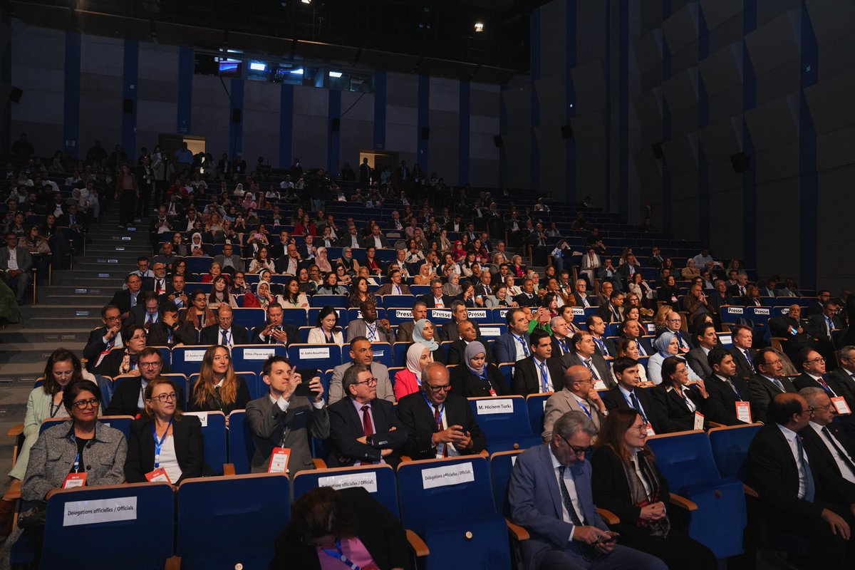 FMIA2025's tweet photo. Retour en images sur le discours d’ouverture de Mme Nadia Hai, Ambassadrice et Déléguée interministérielle à la Méditerranée, Ancienne Ministre de la Ville et Ancienne Députée des Yvelines –France.

🗓 𝟮𝟬 𝗻𝗼𝘃𝗲𝗺𝗯𝗿𝗲 𝟮𝟬𝟮𝟱
📍𝗖𝗶𝘁𝗲́ 𝗱𝗲 𝗹���� 𝗖𝘂𝗹𝘁𝘂𝗿𝗲, 𝗧𝘂𝗻𝗶𝘀

#FMIA2025 #IA #technology #future