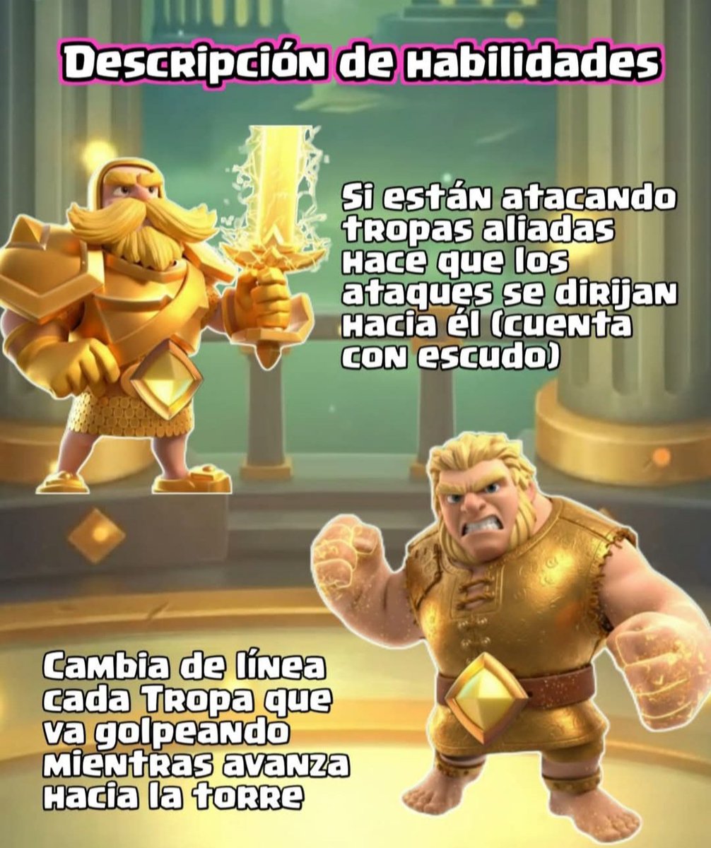 Boss62175757's tweet photo. @ClashRoyale Skills according to gameplay ⚡💥 https://t.co/f4TBSVwNU0