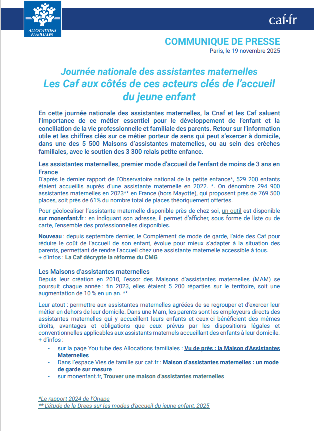 Allocations Familiales tweet media