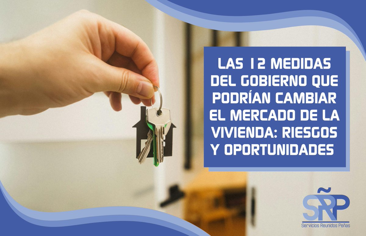 🟦 | TE INTERESA |

🧐 LAS 12 MEDIDAS DE VIVIENDA DEL GOVIERNO QUE PODRÍAN CAMBIAR EL MERCADO: RIESGOS Y OPORTUNIDADES

ℹ Si quieres conocerlas, pincha en el enlace: serviciospeñas.com/2025/11/20/las…
<a href="/JoseMiGuada/">JoséMi Peñas</a>