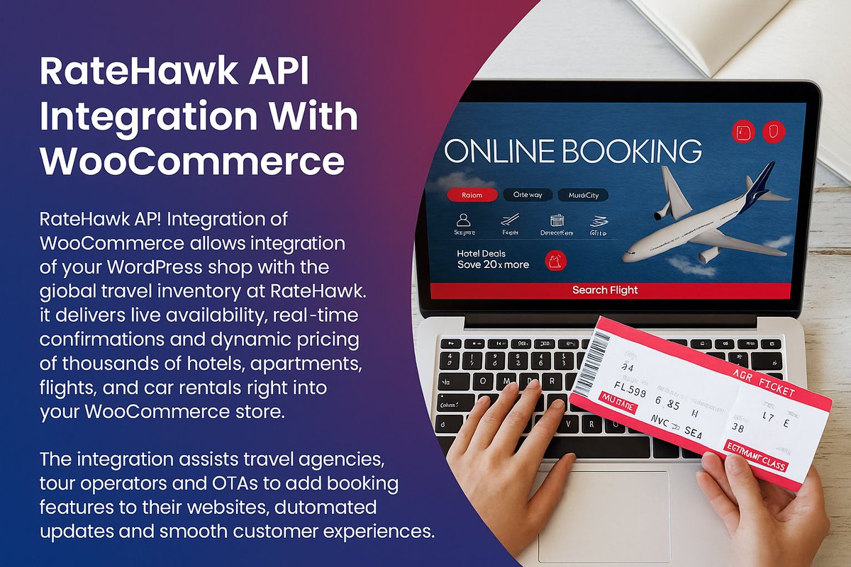 aaravnayar5's tweet image. 🚀 Power up your travel website with RateHawk API Integration for WooCommerce! Get real-time hotels, flights, cars, dynamic pricing &amp;amp; smooth bookings—all inside WordPress.

Explore now 👉 store.kbizsoft.com/ratehawk-api-i…
#RateHawkAPIIntegration #WooCommerceTravelBooking #Kbizsoft