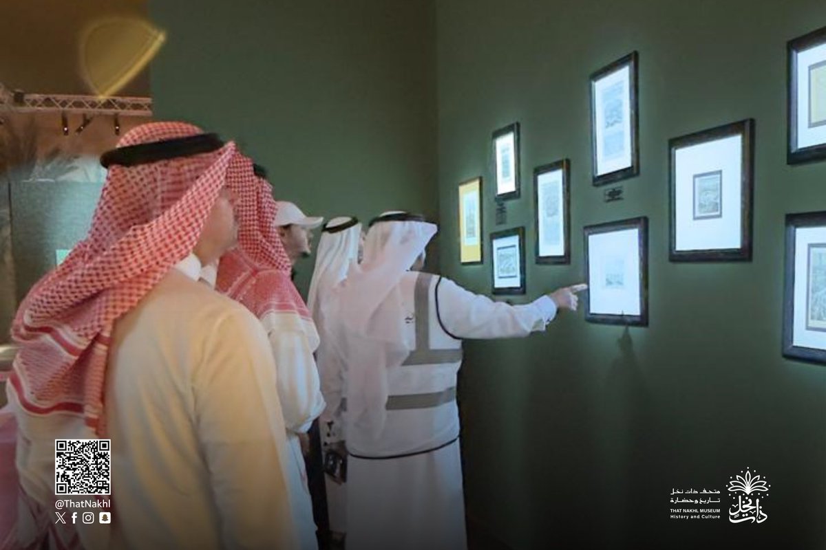 ThatNakhl's tweet photo. في رحلة مليئة بالمعرفة والاكتشاف سعدنا في متحف ذات نخل باستقبال وفد فريق بيئي التطوعي. حضور أثْرى التجربة ووثّق ارتباط المجتمع بتاريخ المكان🏺

#متحف_ذات_نخل https://t.co/zu0SB7Htyu