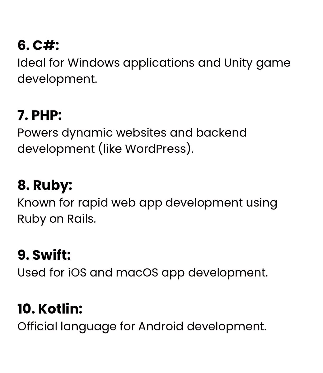 11xcoder's tweet image. Ever wondered what makes our digital world tick? It&apos;s all about the code! From crafting stunning websites to powering intricate systems, programming languages are the unsung heroes. 🚀
#CodeIsArt #DeveloperLife #TechTrends #WebDev #BackendDev