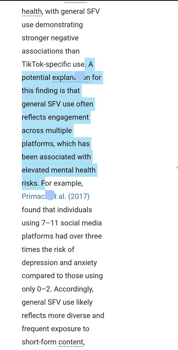 I'm not sure if this means Instagram reels/YouTube shorts are worse quality wise, it seems like the reason why they're twice as bad is bc insta and YouTube users are more likely to engage w short form content on multiple platforms as opposed to just one