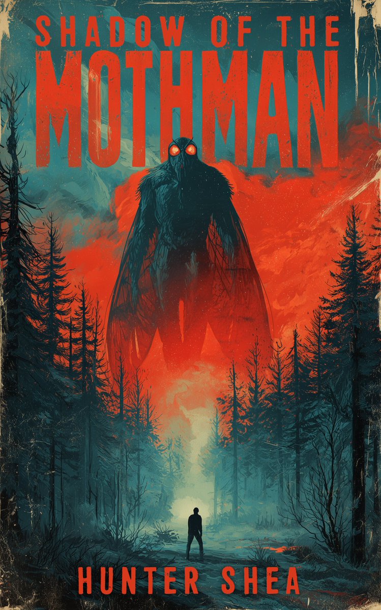 huntershea1's tweet photo. I finally wrote a Mothman book! And it's coming out on December 15th, just in time to be stuffed in cryptid lover stockings everywhere. Here's the official cover reveal. What do my hellions think? https://t.co/EMn1cyM0Y7
