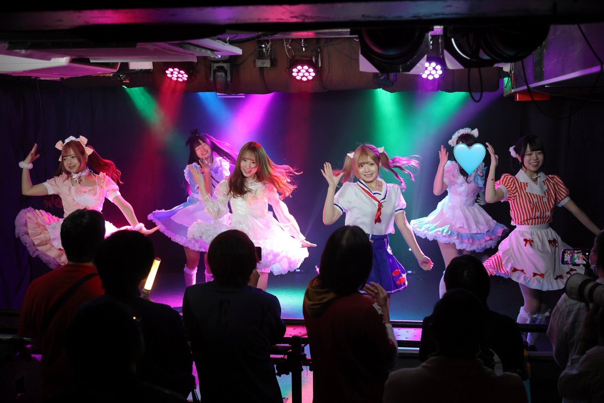 tx7000tw's tweet image. 2025.10.25 シアターZone 
『MULTI COLOR Vol.7』
初恋♡めもわ～る（仮装♡めもわ〜る ver.）

#初恋めもわ～る #はこめも #MULTICOLOR 
#UNIDOL #UNIDOL東海 #ライブレポ 
@yuna_hakomemo 
※掲載許可済