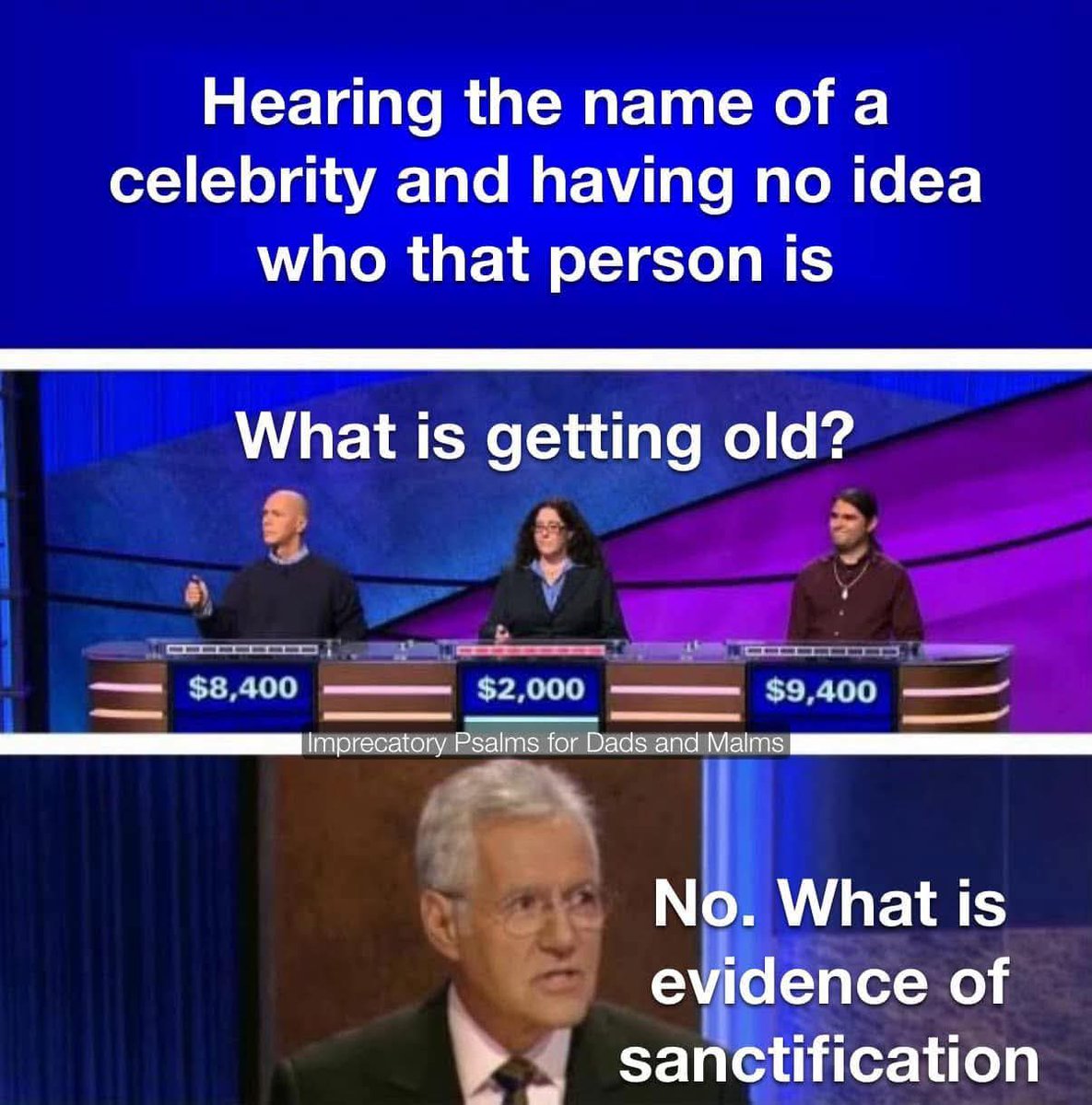 I don't know who any of these people are. And I'm probably better off not knowing.