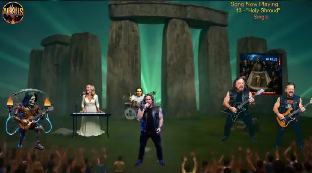 Doh! Spent almost an hour working on a "post" Stonehenge AI Kills show recap on our official YouTube youtube.com/@AI_Kills_Band recapping the many surprises of Sunday's Stonehenge show and clicked away to another section of YouTube accidentally and poof! all work gone. So, will need