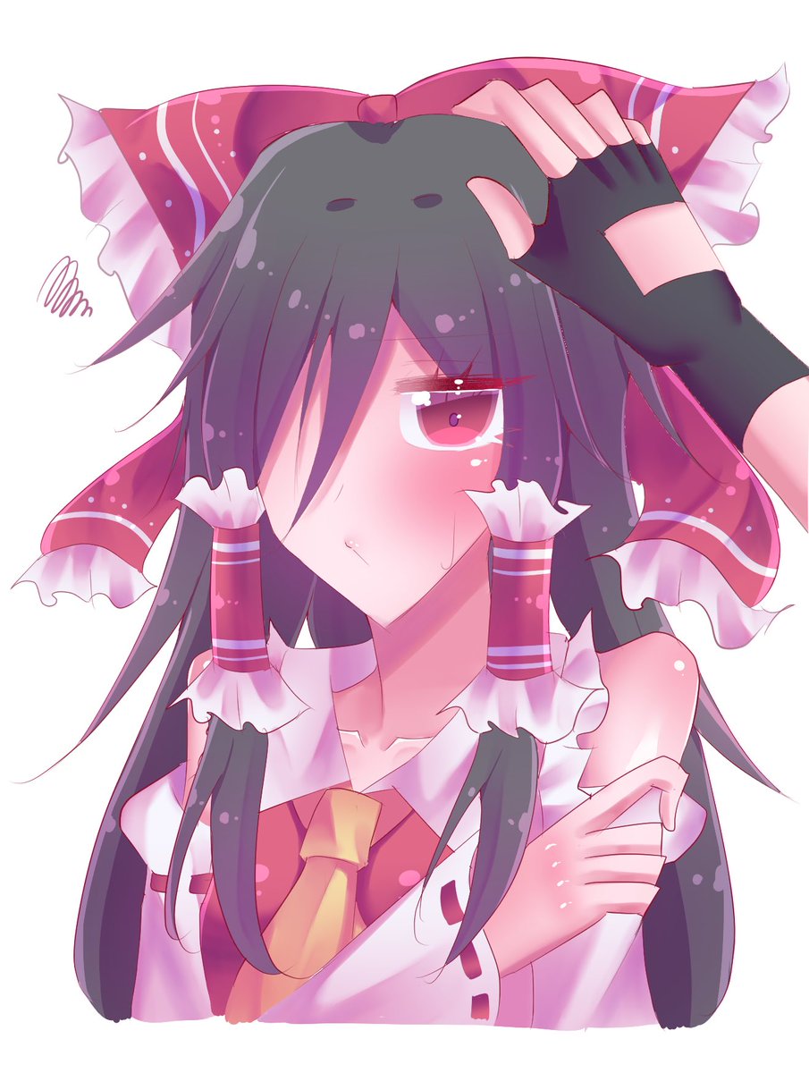 Umeomoti's tweet photo. 霊夢ちゃんかわいいねぇ

 #東方Project 
 #博麗霊夢 https://t.co/NqHBEzPBj5