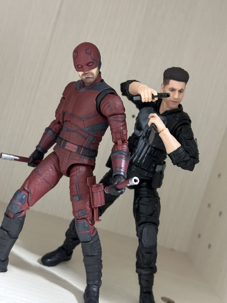 EightataN's tweet image. デアデビルとパニッシャーやっと開封
もう本当豆魚雷様ありがとうございます。
This is Perfect