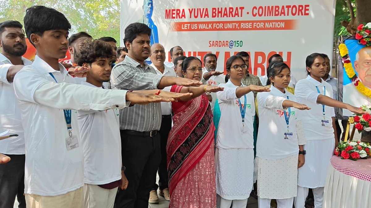 AIRNews_Chennai's tweet image. #UnityRun | #NationalUnityDay

#SardarVallabhbhaiPatel-ன் 150 வது பிறந்த ஆண்டையொட்டி, மத்திய அரசின் #MeraYuvaBharat சார்பில் #கோவை மாவட்டத்தில் இன்று ஒற்றுமை பேரணி நடைபெற்றது.

செய்தியாளர் - ஹரிஹரன்