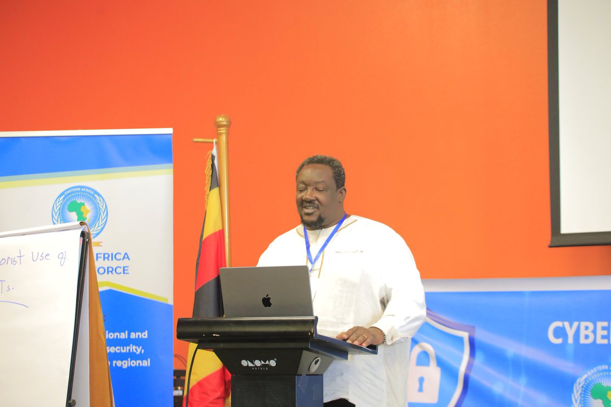 Jude_Mugabi's tweet image. Nyimbi Odero emphasized the superior value of open-source tools, citing Signal as an example,explaining that their inherent transparency &amp;amp; verifiable code provide stronger security &amp;amp; protection compared to closed-source platforms. 
#EASF | #APSA | #Cybersecurity | #CyberTerrorism