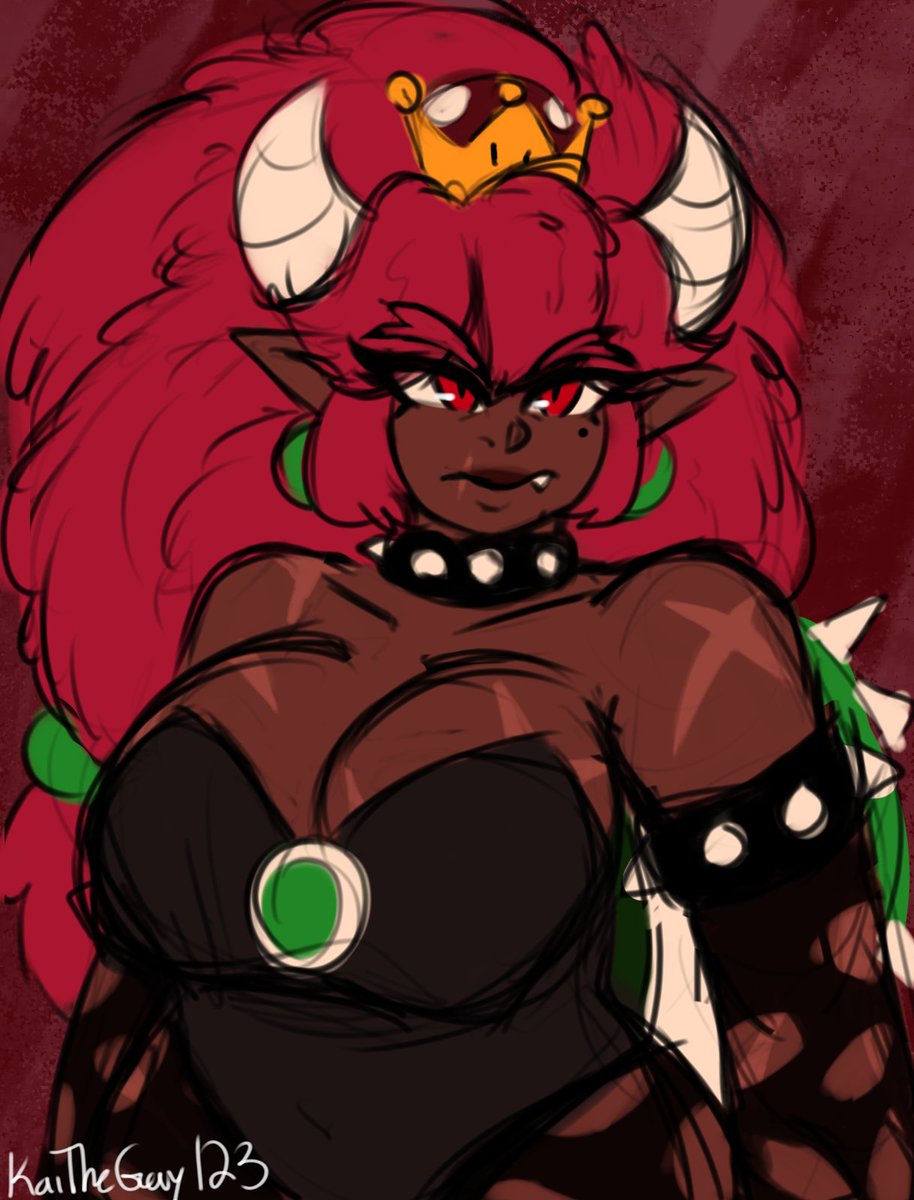 KaiTheGuy123's tweet image. Do people still fuck with Bowsette in the big 25?