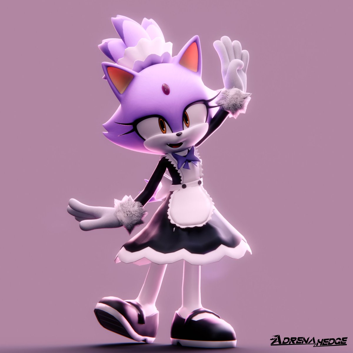 🖤💜Blaze Maid Outfit 💜🖤