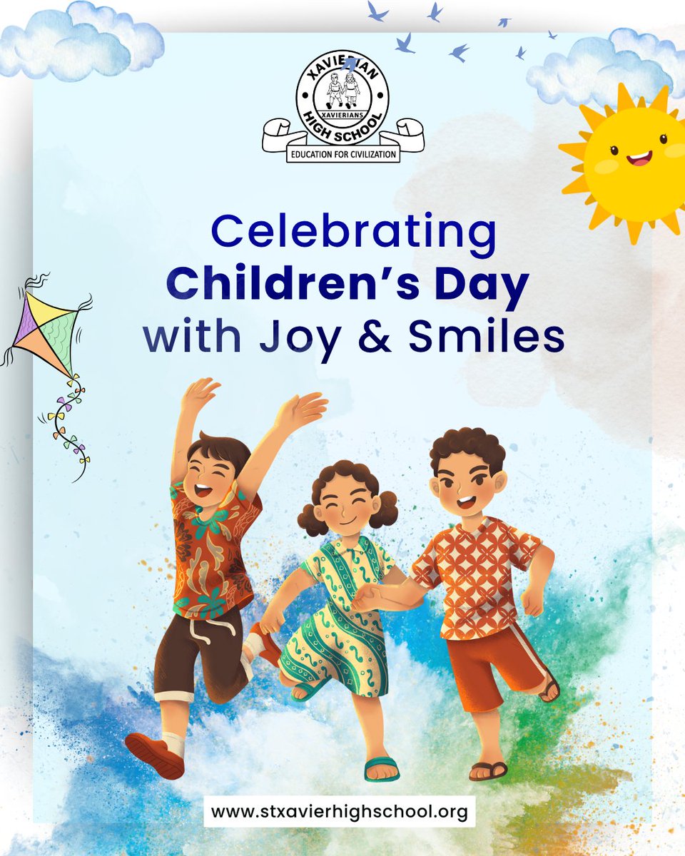 xavieriangroup's tweet photo. ✨ Celebrating Children’s Day with Joy &amp; Smiles at Xavierian High School ✨

We celebrated Children’s Day with great enthusiasm and happiness at Xavierian High School. The day was filled with fun activities, cheerful performances, and countless smiles from our wonderful students. https://t.co/MqpPfUWkzF