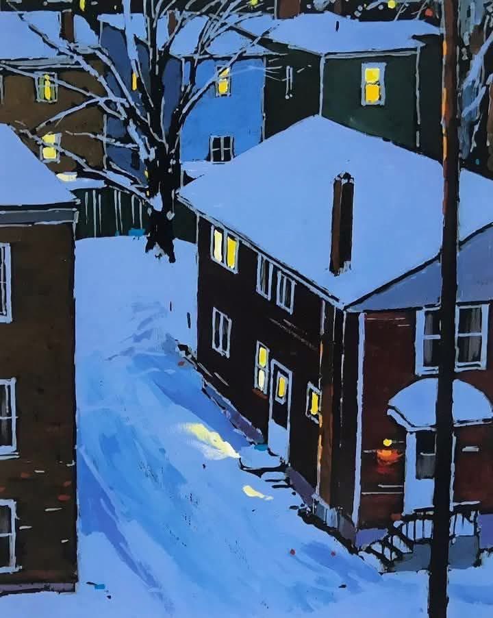 Mark Grantham (Canadian, born 1966)
Rooftops, 2023

#markgrantham #artinfinitus